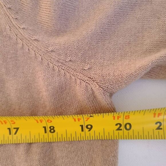 Michael Kors Womens Beige Waterfall Long Sleeved Cardigan Sweater Size Small - Picture 6 of 9